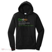 Funny Daideo Ireland Grandfather Grandpa Definition Women's Hoodie thumb 0