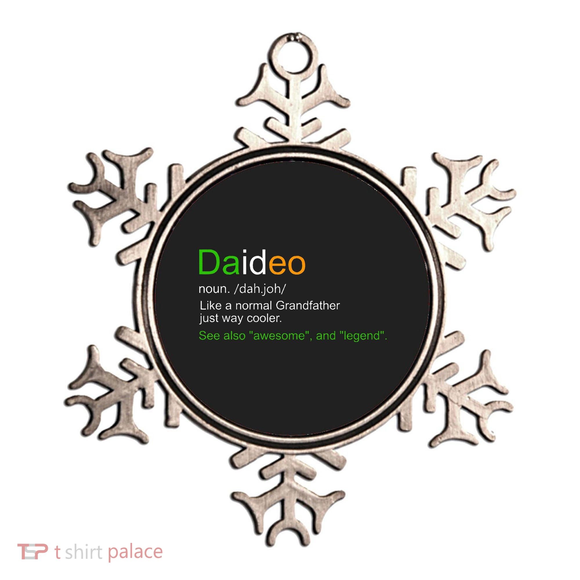 Funny Daideo Ireland Grandfather Grandpa Definition Ornament