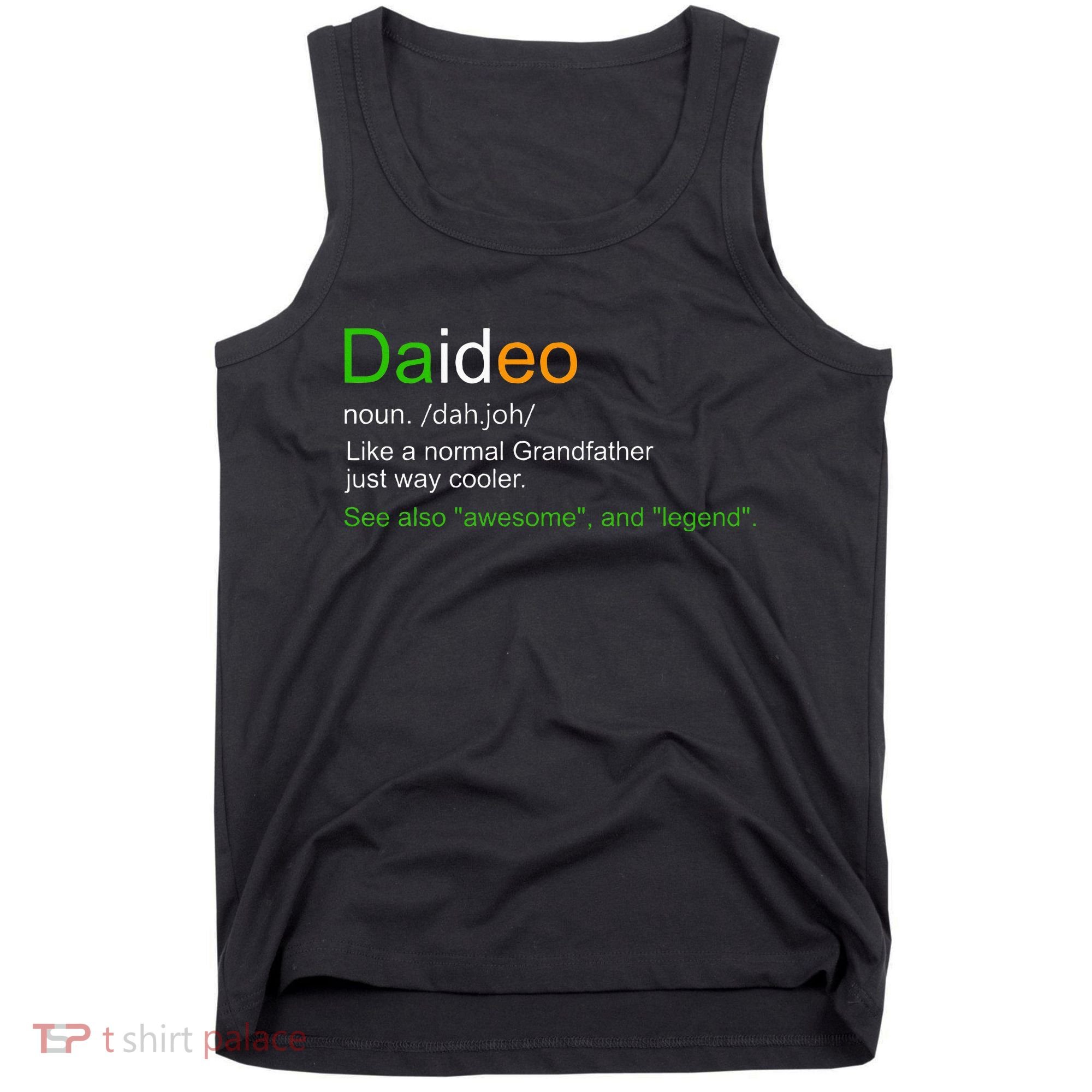Funny Daideo Ireland Grandfather Grandpa Definition Tank Top