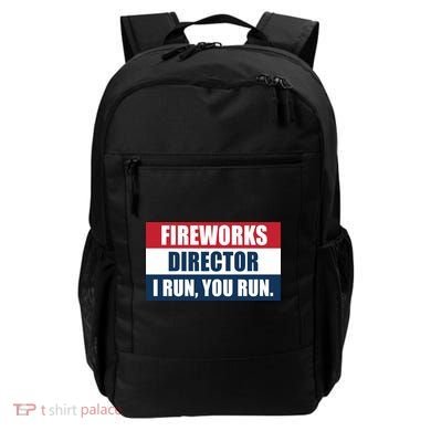Fireworks Director I Run You Run Backpack
