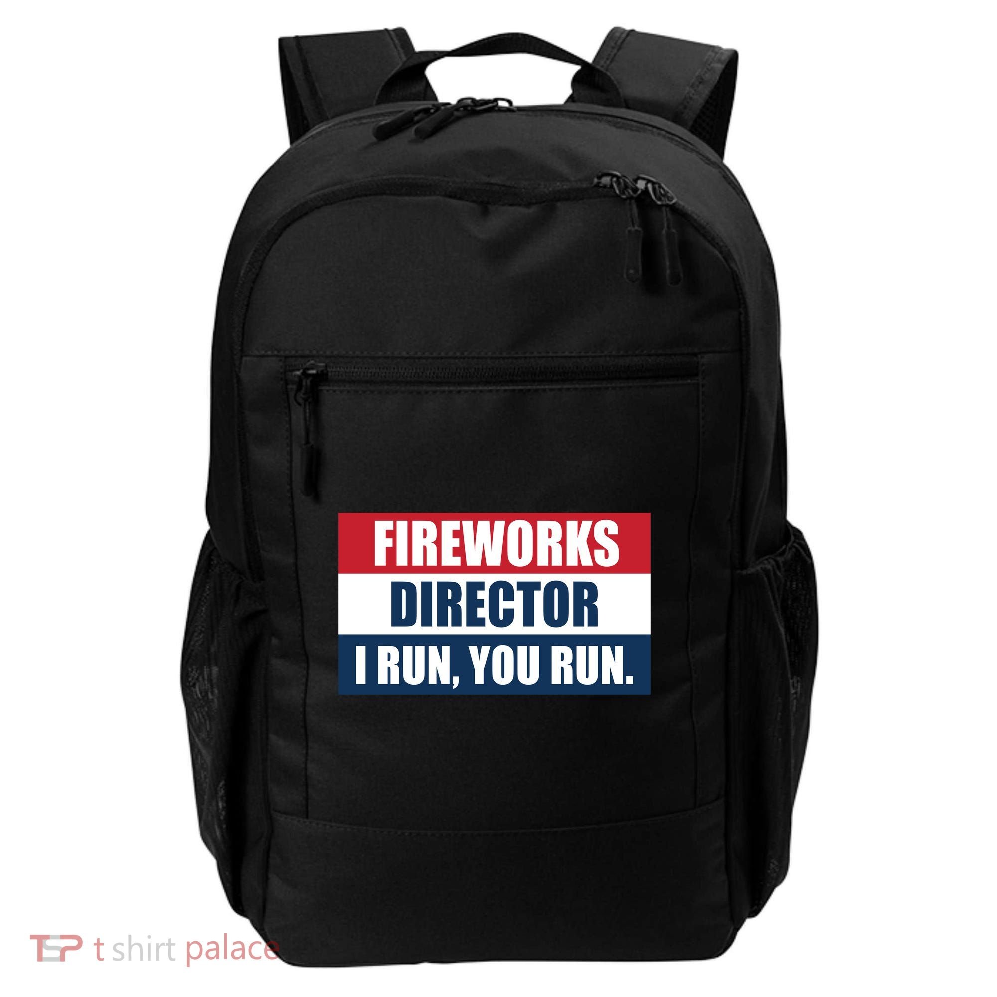 Fireworks Director I Run You Run Backpack