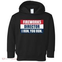 Fireworks Director I Run You Run Toddler Hoodie thumb 0