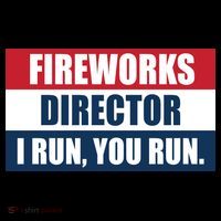 Fireworks Director I Run You Run Toddler Hoodie thumb 2