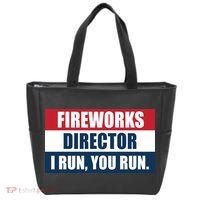 Fireworks Director I Run You Run Tote Bag thumb 0