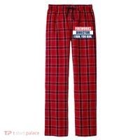 Fireworks Director I Run You Run Men's Flannel Plaid Pajama Pants thumb 0