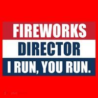 Fireworks Director I Run You Run Santa Hat thumb 1