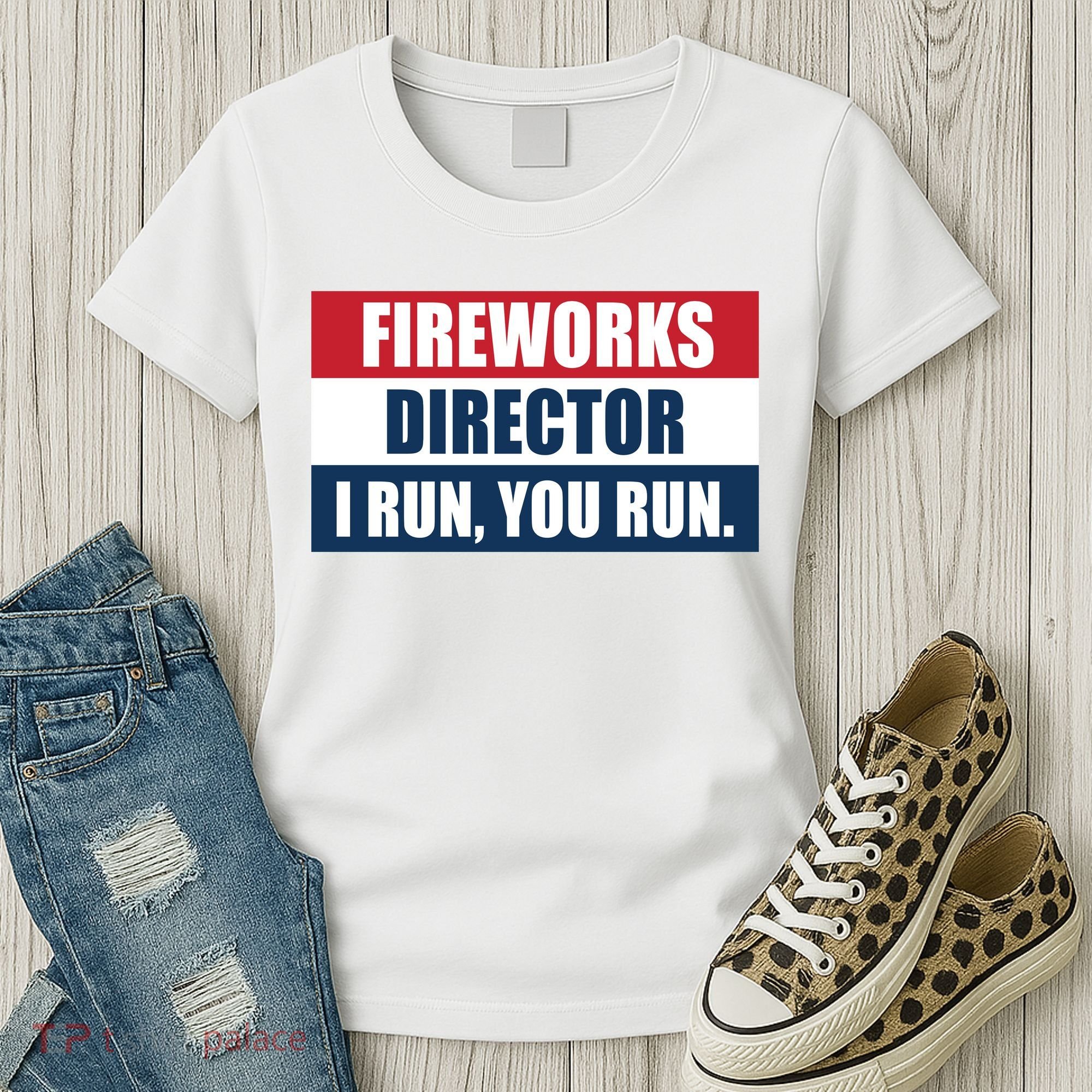 Fireworks Director I Run You Run Women's T-Shirt