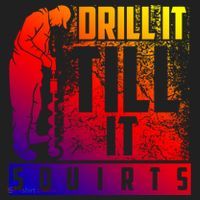 Funny Drill It Till It Squirts For Ice Fishing Lovers Cool Gift Golf Towel thumb 3