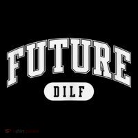 FUTURE DILF I Love Dilfs USA-Made Doggie Bandana thumb 2