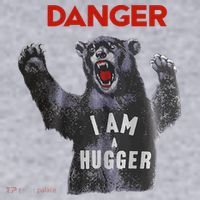 Funny Danger Im Hugger Bear Sun Nerd Geek Graphic Women's Sweatshirt thumb 2