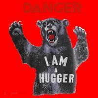 Funny Danger Im Hugger Bear Sun Nerd Geek Graphic Santa Hat thumb 1