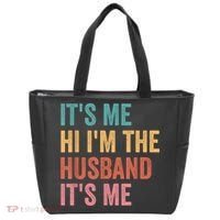 Fathers Day Its Me Hi I'm The Husband Its Me Tote Bag thumb 0