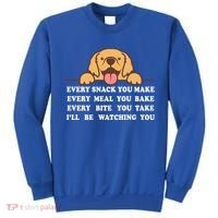 Funny Dog I'll Be Watching You Cute For Dog Mom Dog Lover Funny Gift Sweatshirt thumb 0
