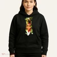 Figherfighter Dog Illustration Hoodie thumb 5