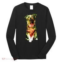Figherfighter Dog Illustration Long Sleeve Shirt thumb 0