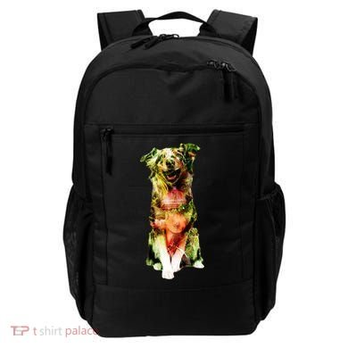 Figherfighter Dog Illustration Backpack