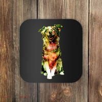 Figherfighter Dog Illustration Coaster thumb 0