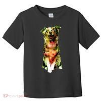 Figherfighter Dog Illustration Toddler T-Shirt thumb 0