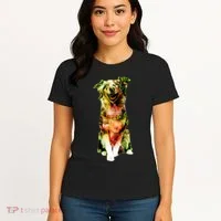 Figherfighter Dog Illustration Women's T-Shirt thumb 4