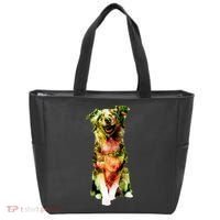 Figherfighter Dog Illustration Tote Bag thumb 0