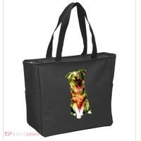 Figherfighter Dog Illustration Tote Bag thumb 2