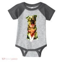 Figherfighter Dog Illustration Infant Baby Jersey Bodysuit thumb 0