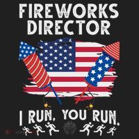Fireworks Director I Run You Run 4th Of July Festive Tumbler thumb 3