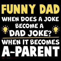 Funny Dad Joke When It Becomes A Parent Bucket Hat thumb 4