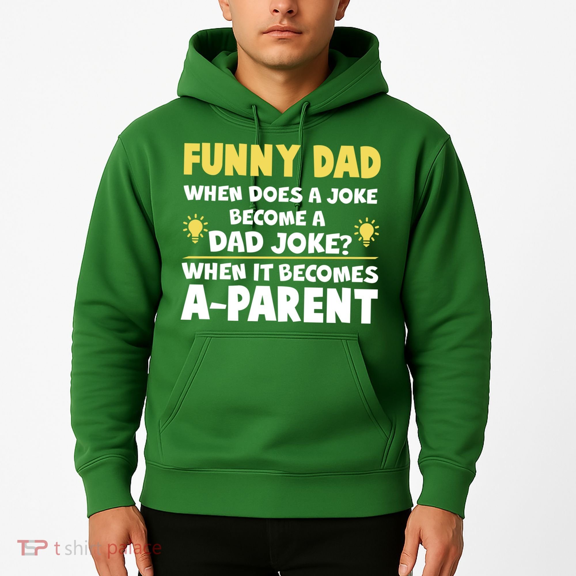 Funny Dad Joke When It Becomes A Parent Hoodie