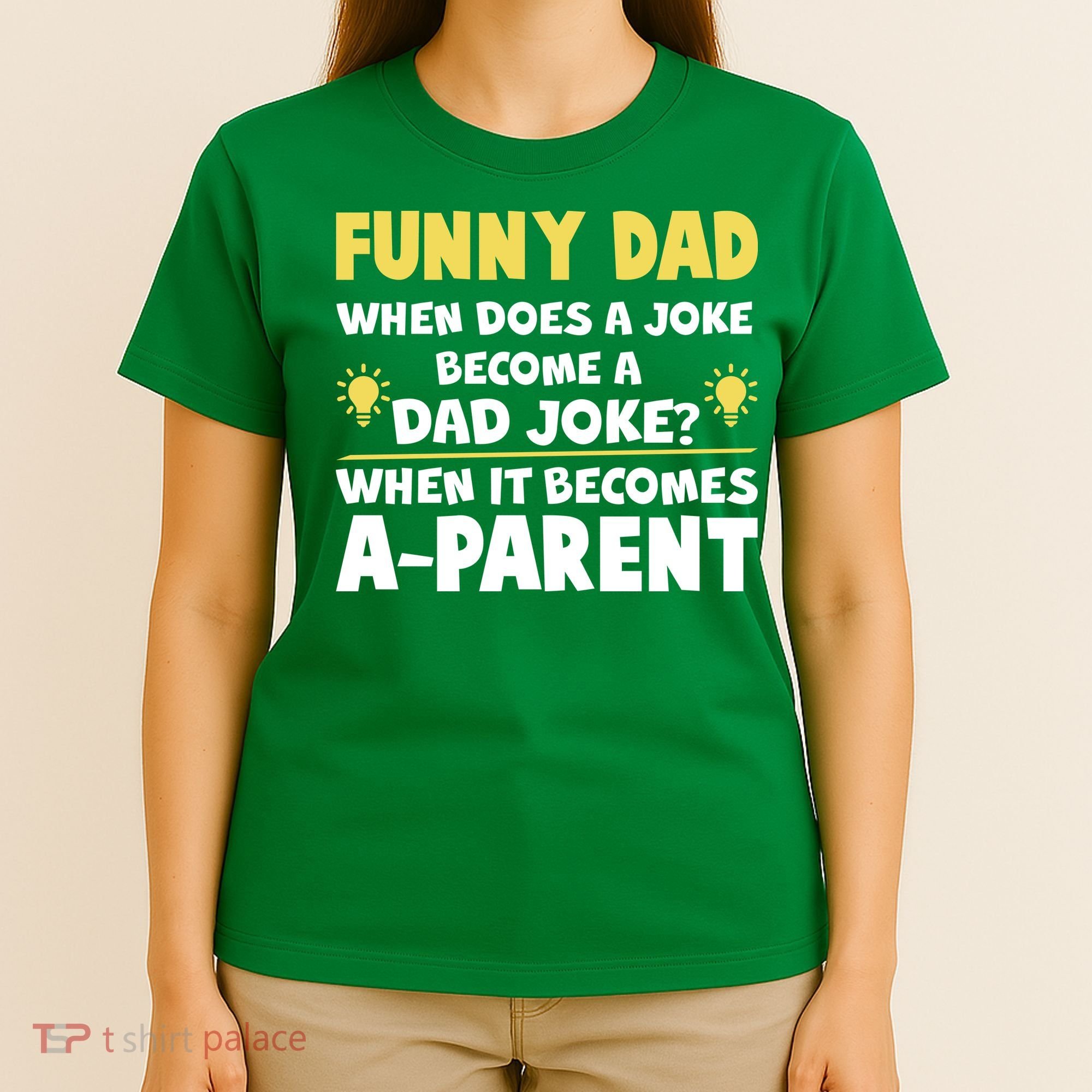 Funny Dad Joke When It Becomes A Parent T-Shirt