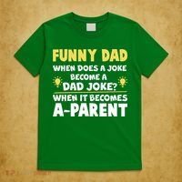 Funny Dad Joke When It Becomes A Parent T-Shirt thumb 5