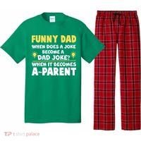 Funny Dad Joke When It Becomes A Parent Pajama Set thumb 0