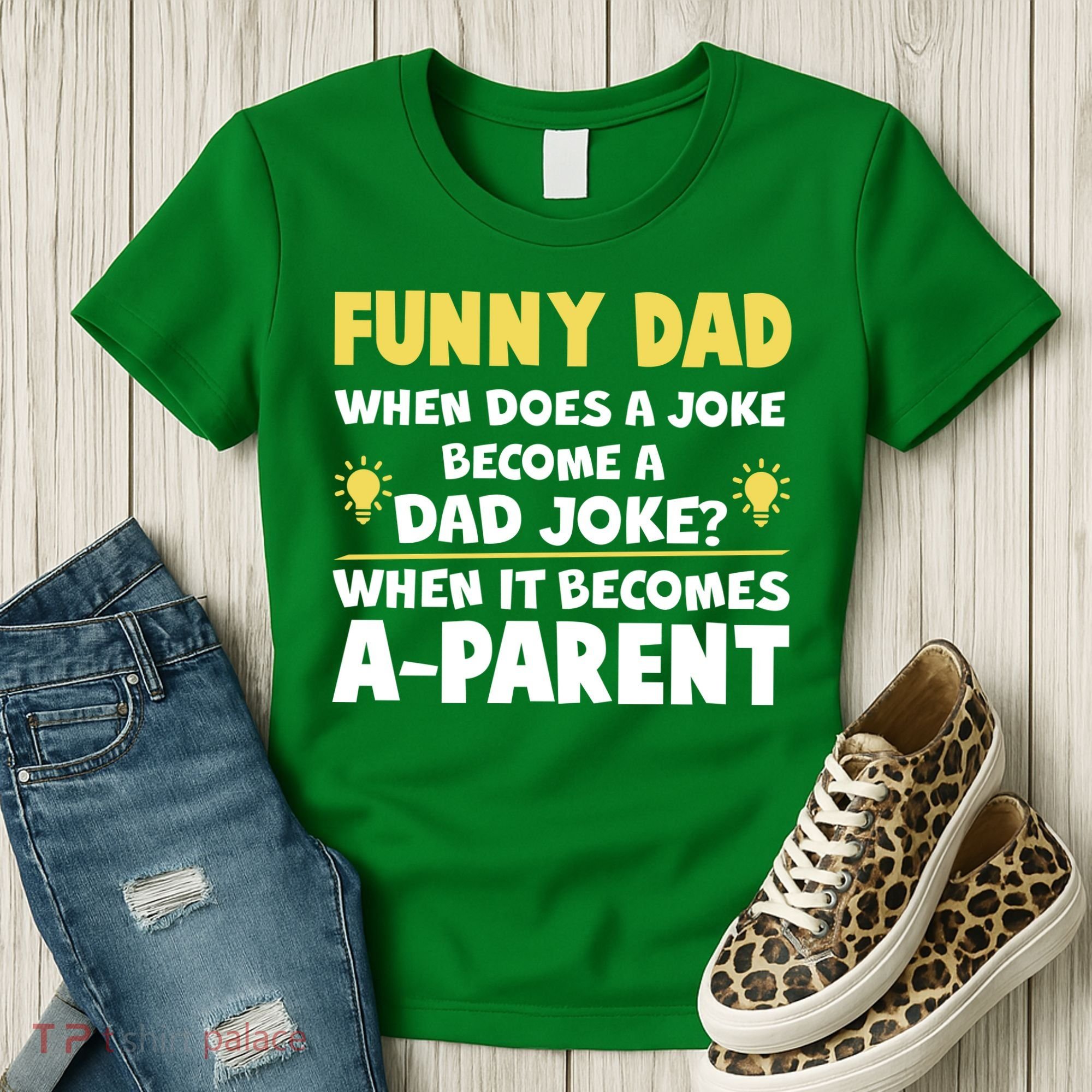 Funny Dad Joke When It Becomes A Parent Women's T-Shirt