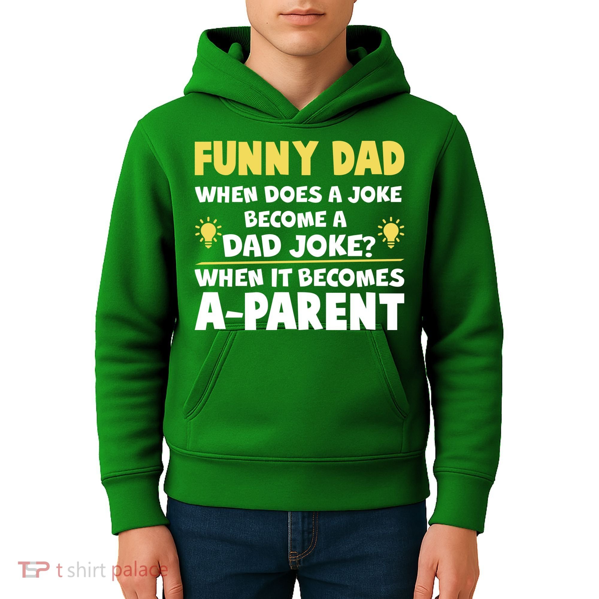 Funny Dad Joke When It Becomes A Parent Kids Hoodie