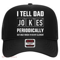 Funny Dad Jokes Periodically In Elet For Fathers Day Gift Hat thumb 0