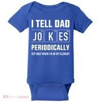 Funny Dad Jokes Periodically In Elet For Fathers Day Gift Baby Bodysuit thumb 0