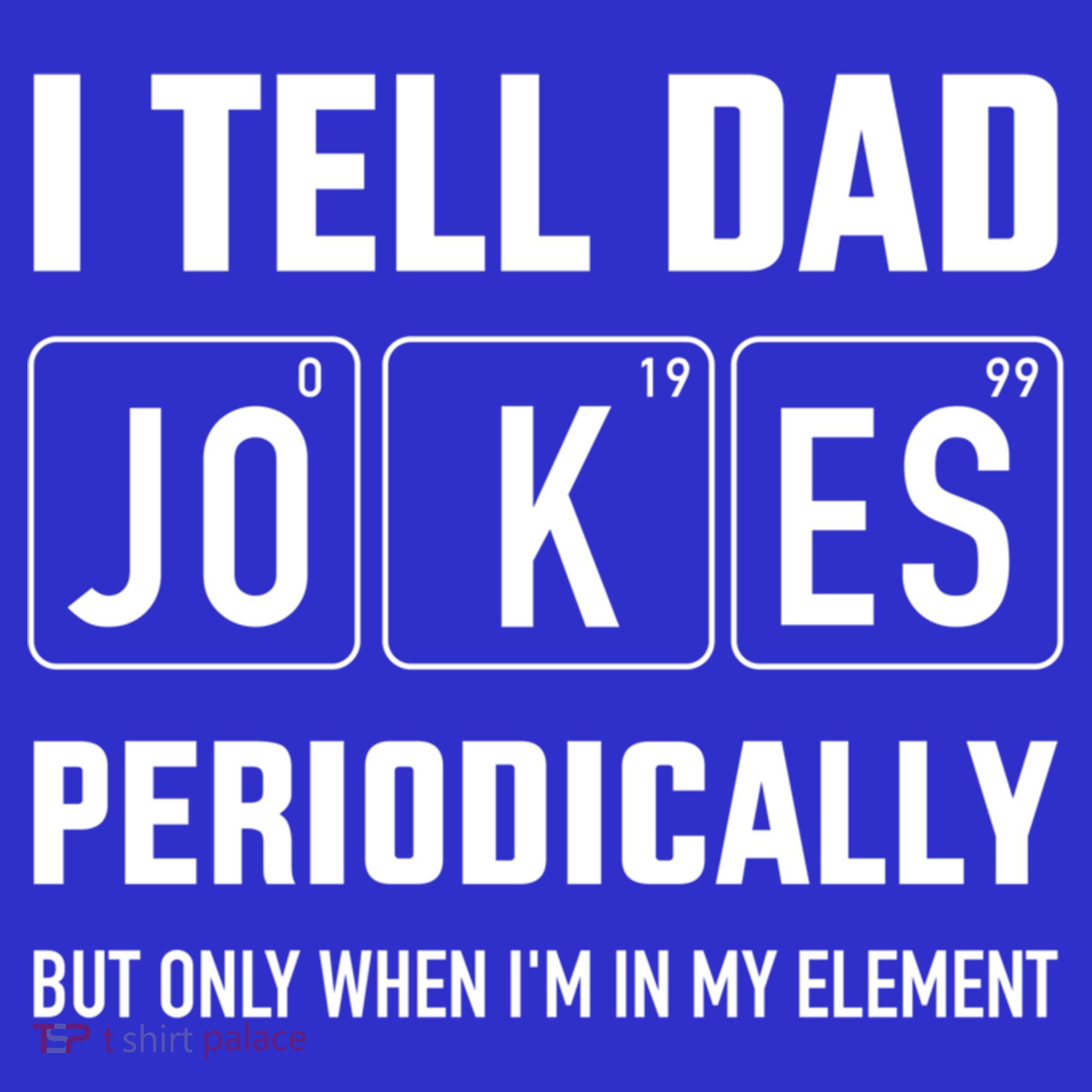Funny Dad Jokes Periodically In Elet For Fathers Day Gift Visor
