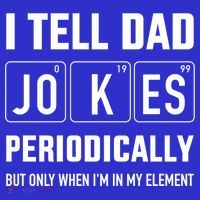 Funny Dad Jokes Periodically In Elet For Fathers Day Gift Kids Sweatshirt thumb 2