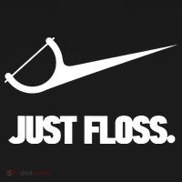 Funny Dentist Just Floss Dental Office Gift Coaster thumb 2