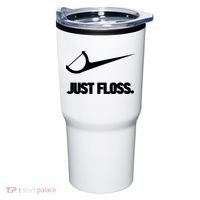 Funny Dentist Just Floss Dental Office Gift Tumbler thumb 0