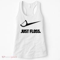Funny Dentist Just Floss Dental Office Gift Women's Tank Top thumb 0