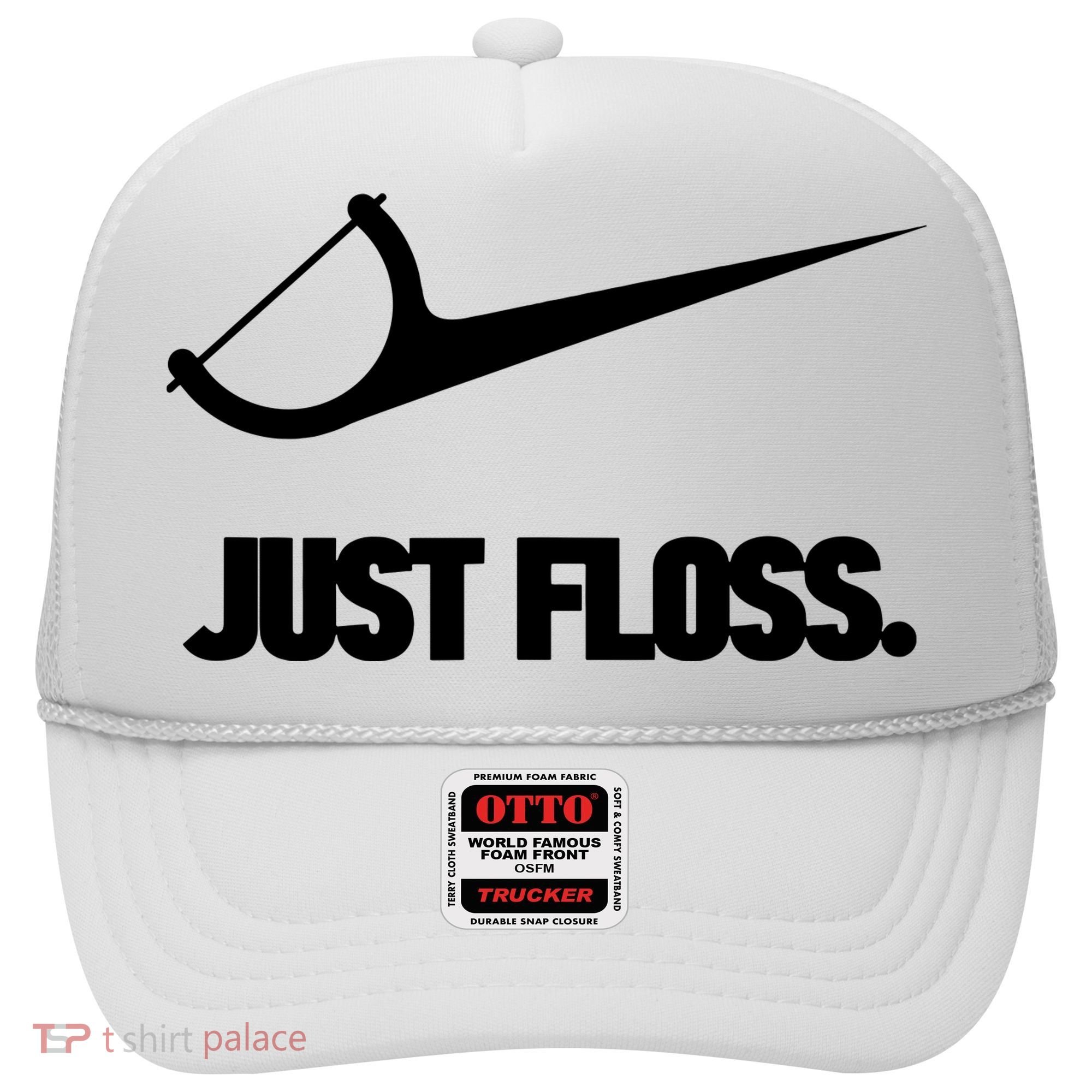 Funny Dentist Just Floss Dental Office Gift Hat