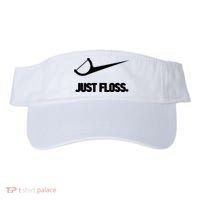 Funny Dentist Just Floss Dental Office Gift Visor thumb 0