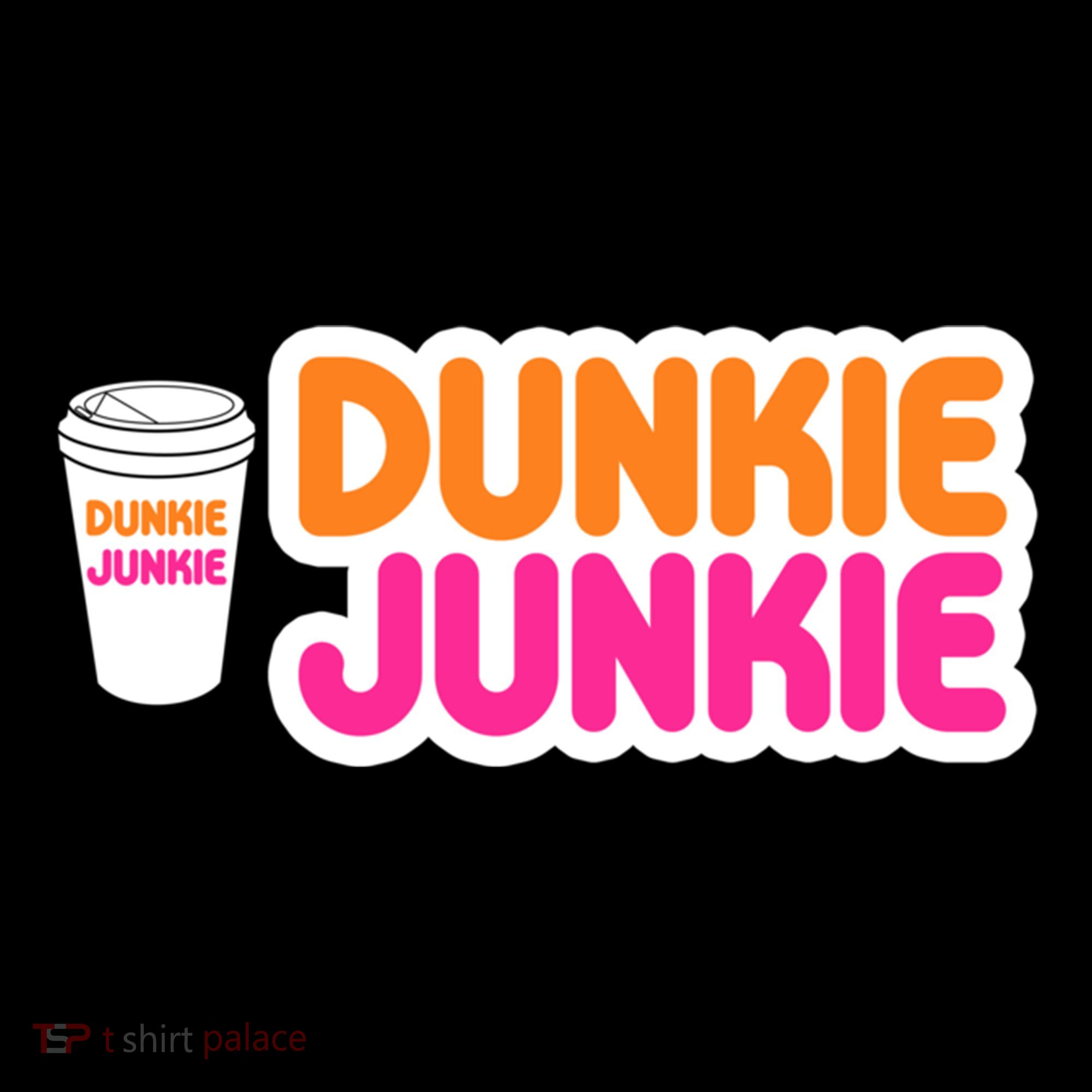 Funny Dunkie Junkie Coffee Love Funny Coffee Saying Cute Gift Coffee Mug