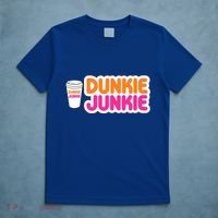 Funny Dunkie Junkie Coffee Love Funny Coffee Saying Cute Gift T-Shirt thumb 5