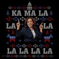 Funny Democrat Kamala Harris Ugly Christmas Sweater Party Coffee Mug thumb 5