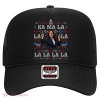Funny Democrat Kamala Harris Ugly Christmas Sweater Party Hat thumb 0