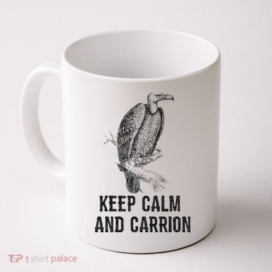 Funny Design Keep Calm And Vultures Condor Buzzard Coffee Mug