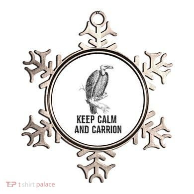 Funny Design Keep Calm And Vultures Condor Buzzard Ornament