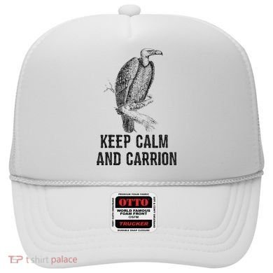 Funny Design Keep Calm And Vultures Condor Buzzard Hat